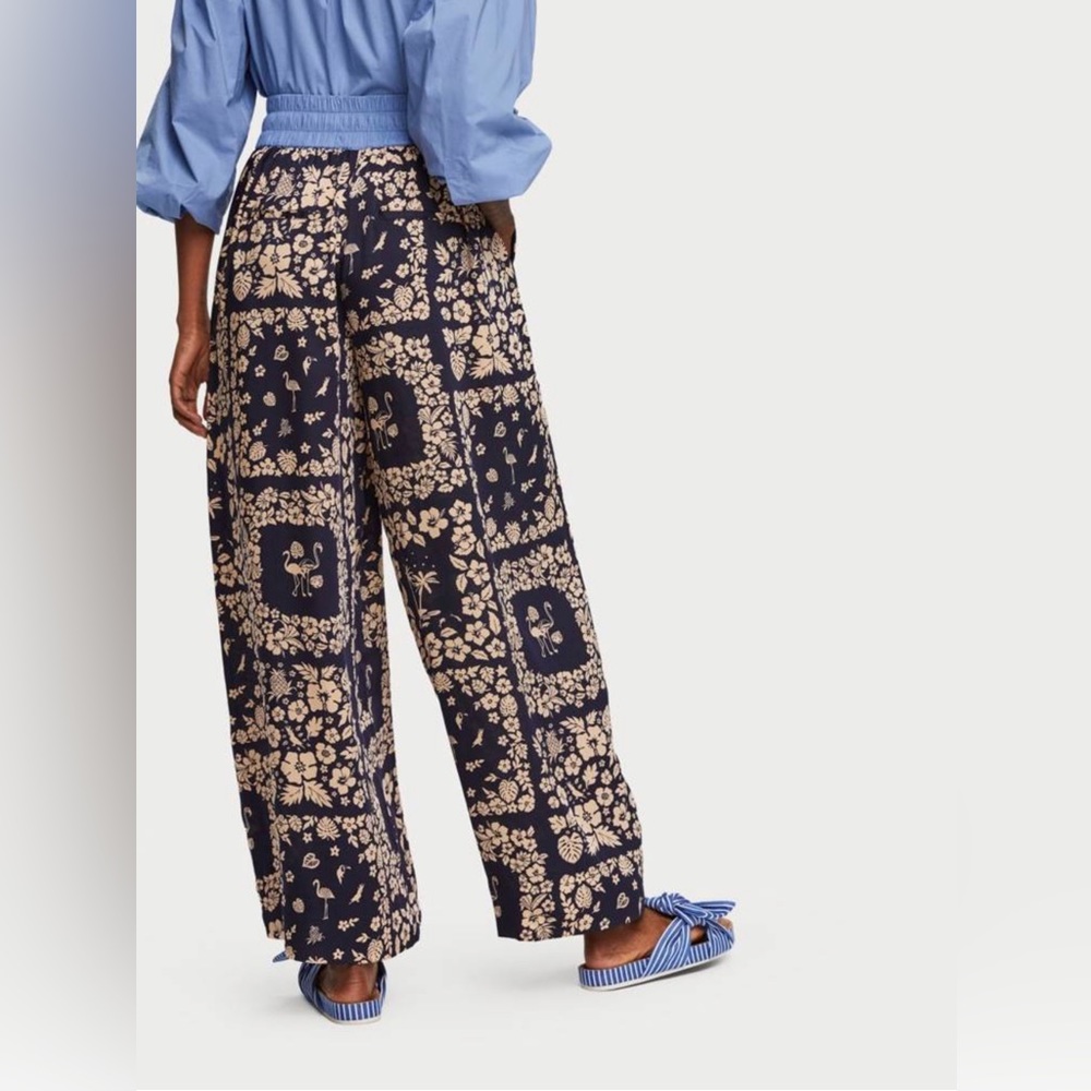 NWT SCOTCH & SODA Les Tropiques women’s Wide leg pants in XS - Picture 4 of 9